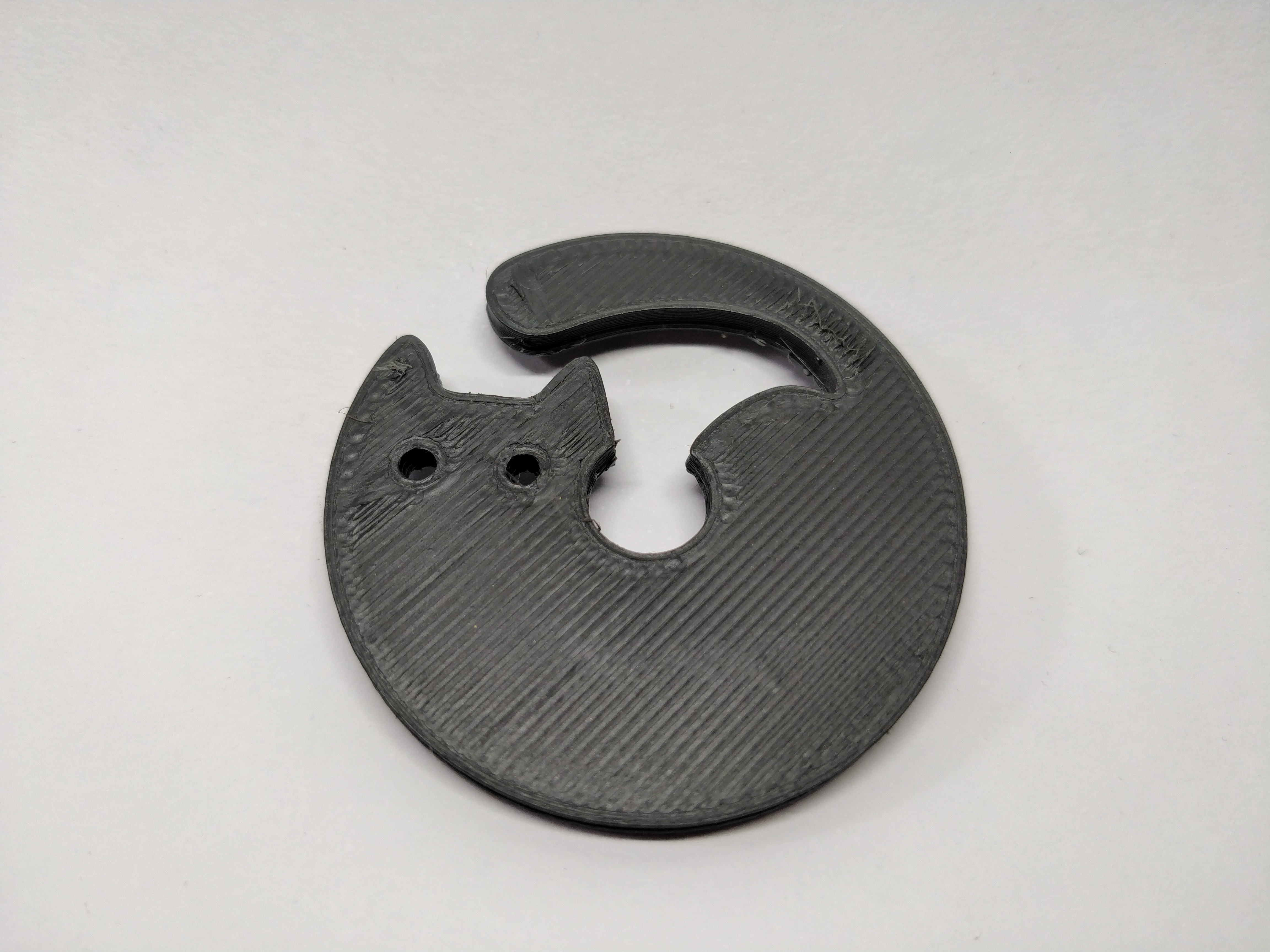 Cat - 45 rpm Record Adapter - cute kitty cat