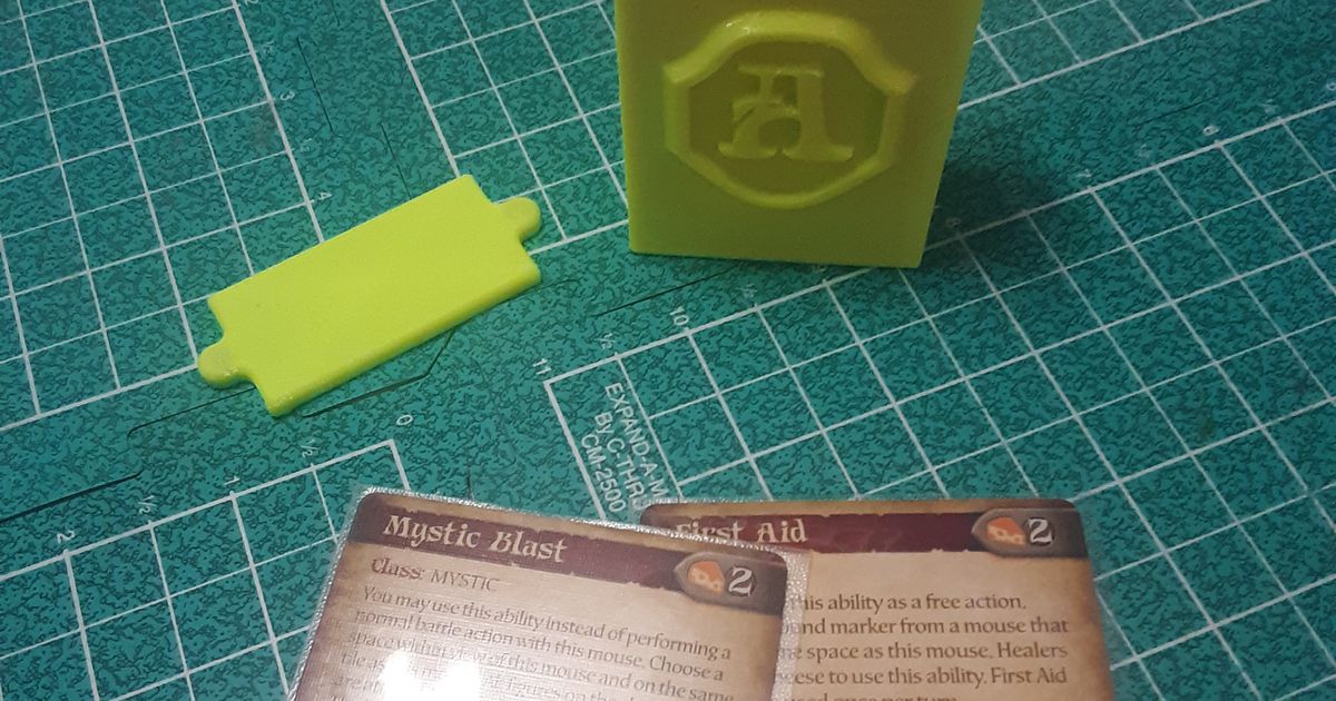 Ability Deck Box for Mice and Mystics by CodeMinion Download free STL