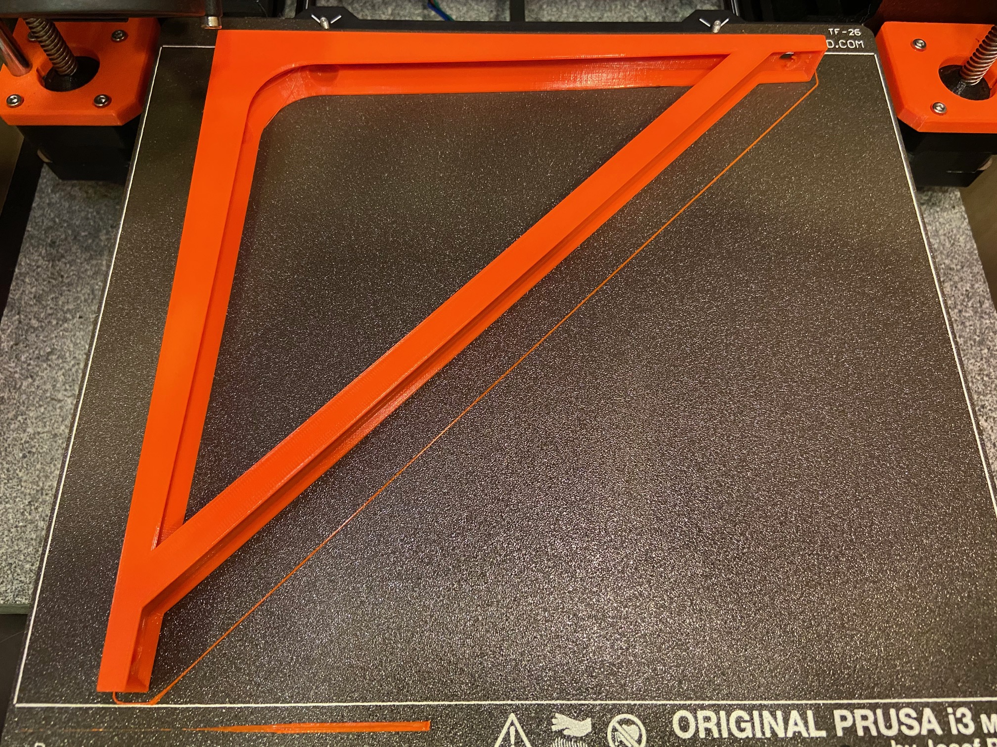 Simple lightweight mounting bracket / Montagewinkel 200x200x15