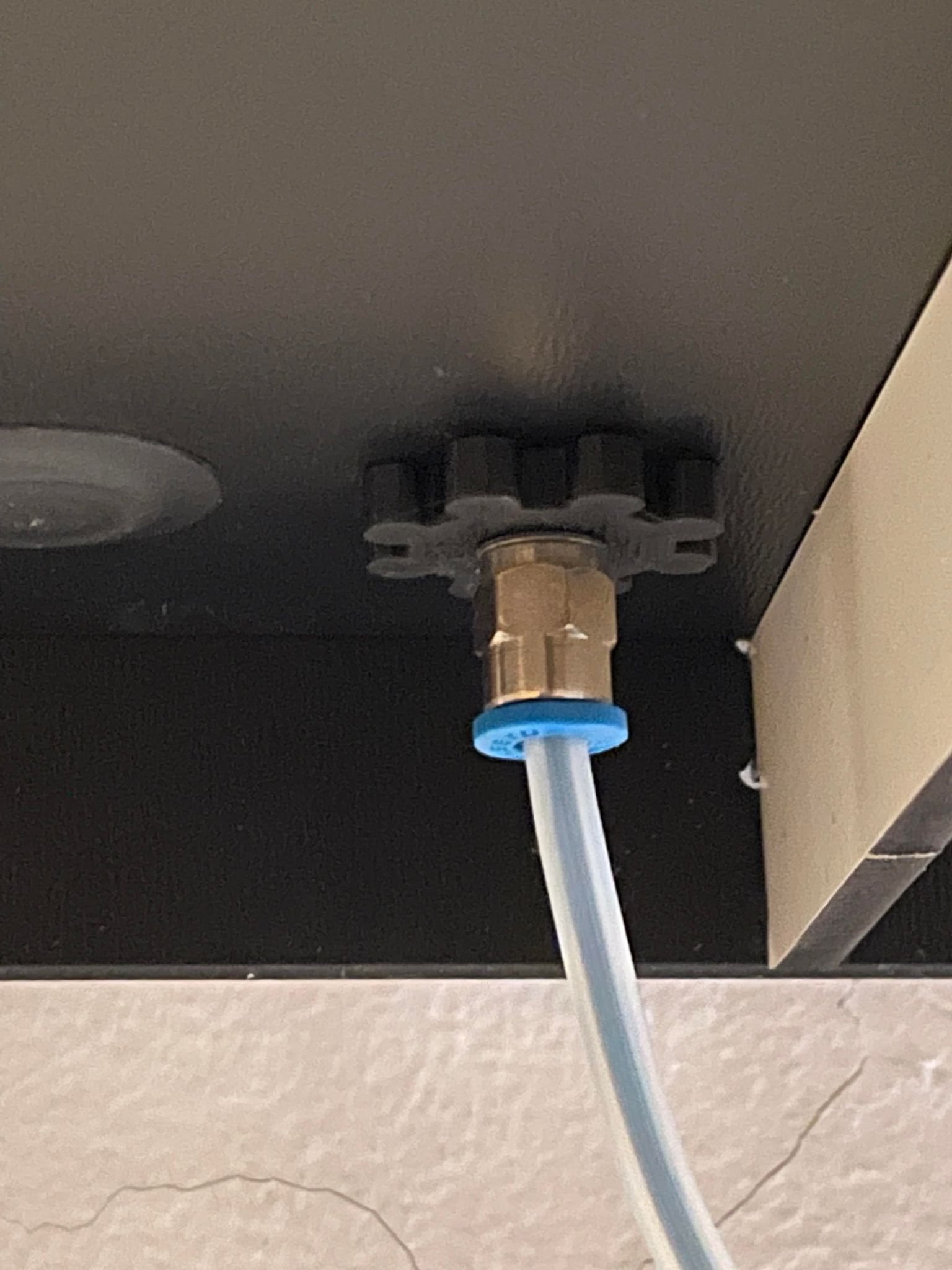 Repbox 2.3 passthrough for Festo fitting QSMM5 PTFE by KmanSweden