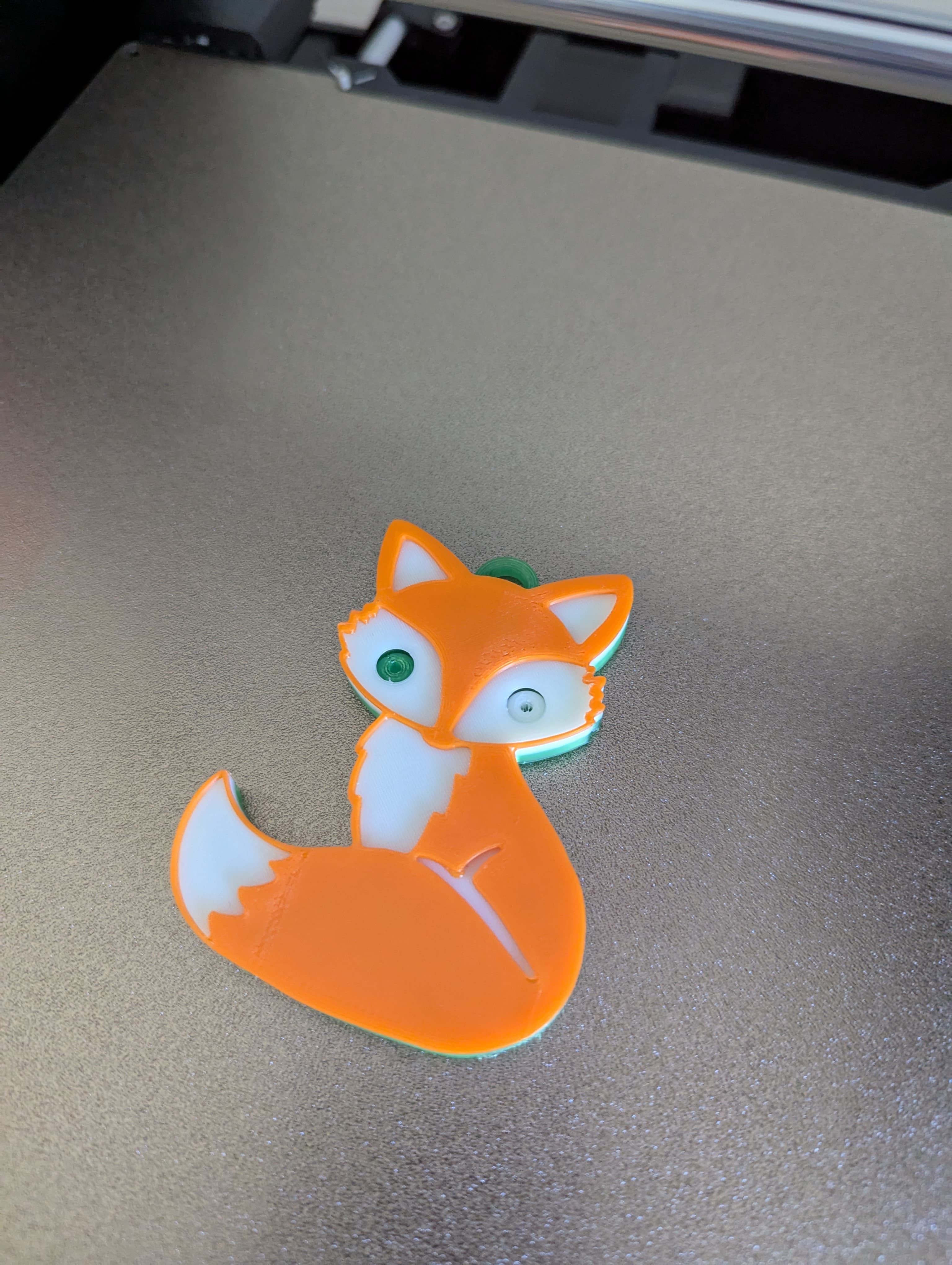Miniatura 6 do modelo 3D Fox keychain
