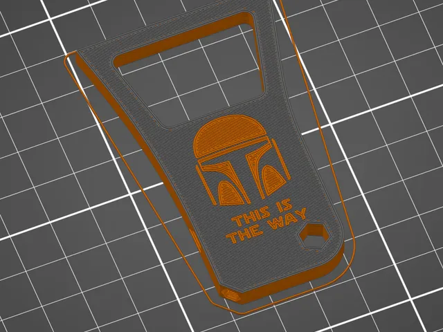 Mandalorian Bottle Opener