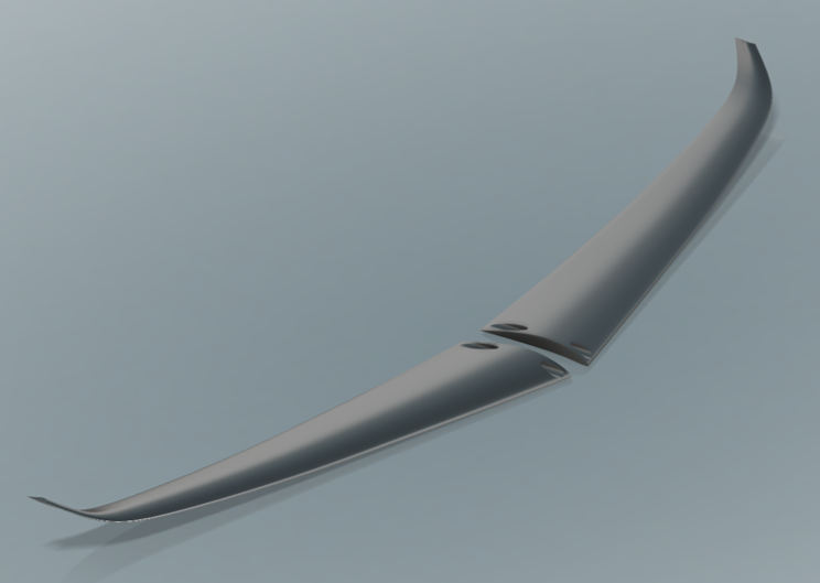 Wing  for rc plane