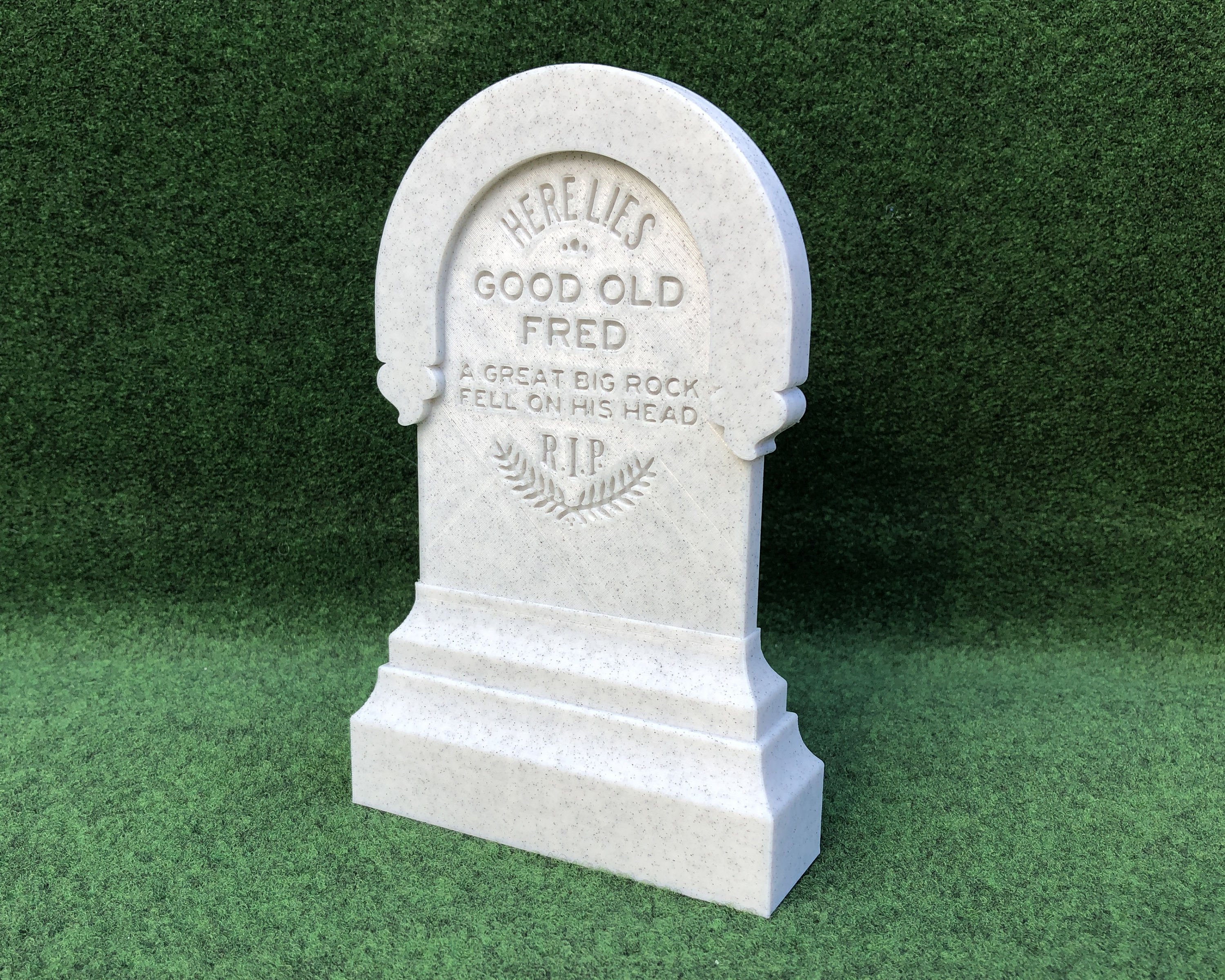 Haunted Mansion "GOOD OLD FRED" Tombstone
