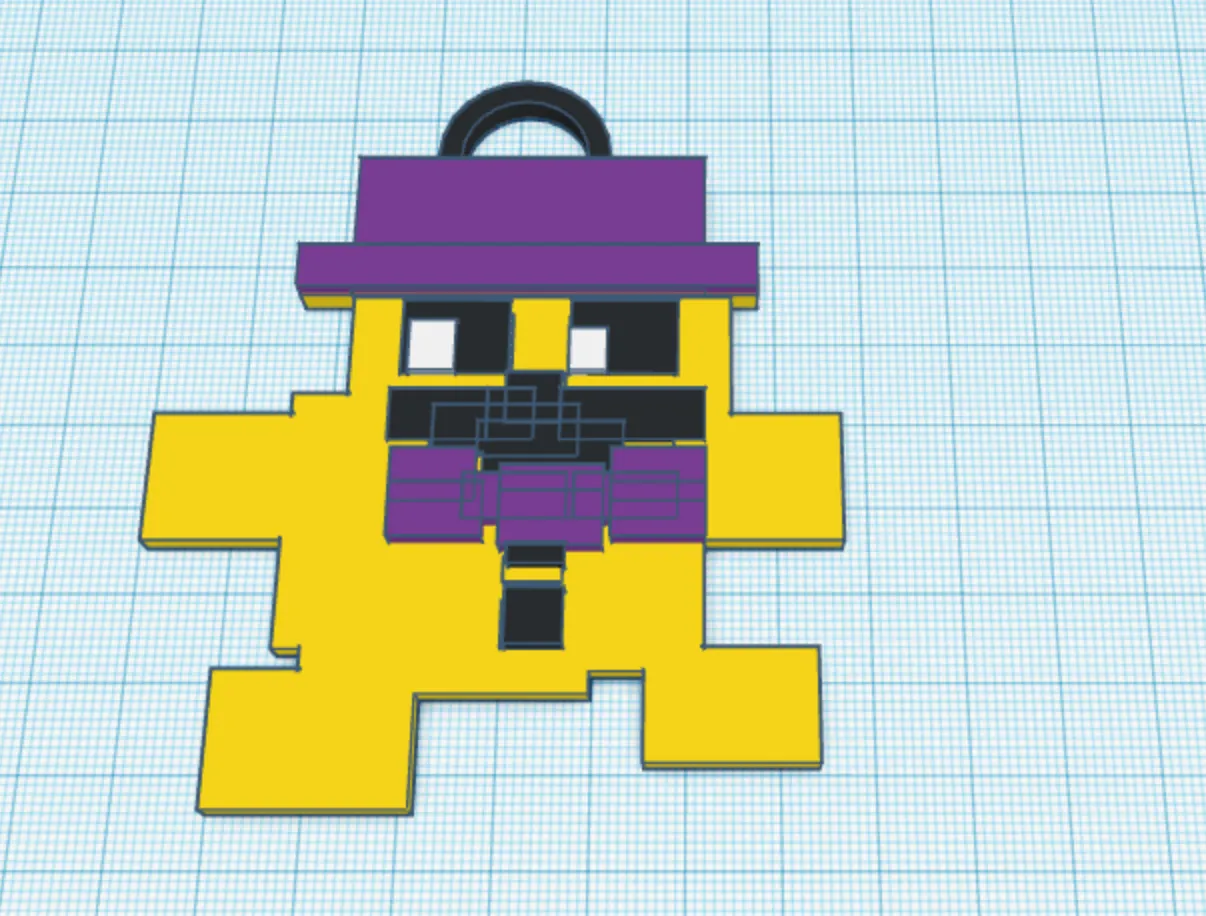 Minecraft Fredbear [FNAF] - Download Free 3D model by