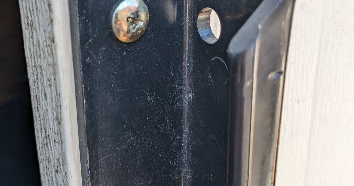 Screw Mounted Sliding Shed Door Handle by JaredIsCoding Download free