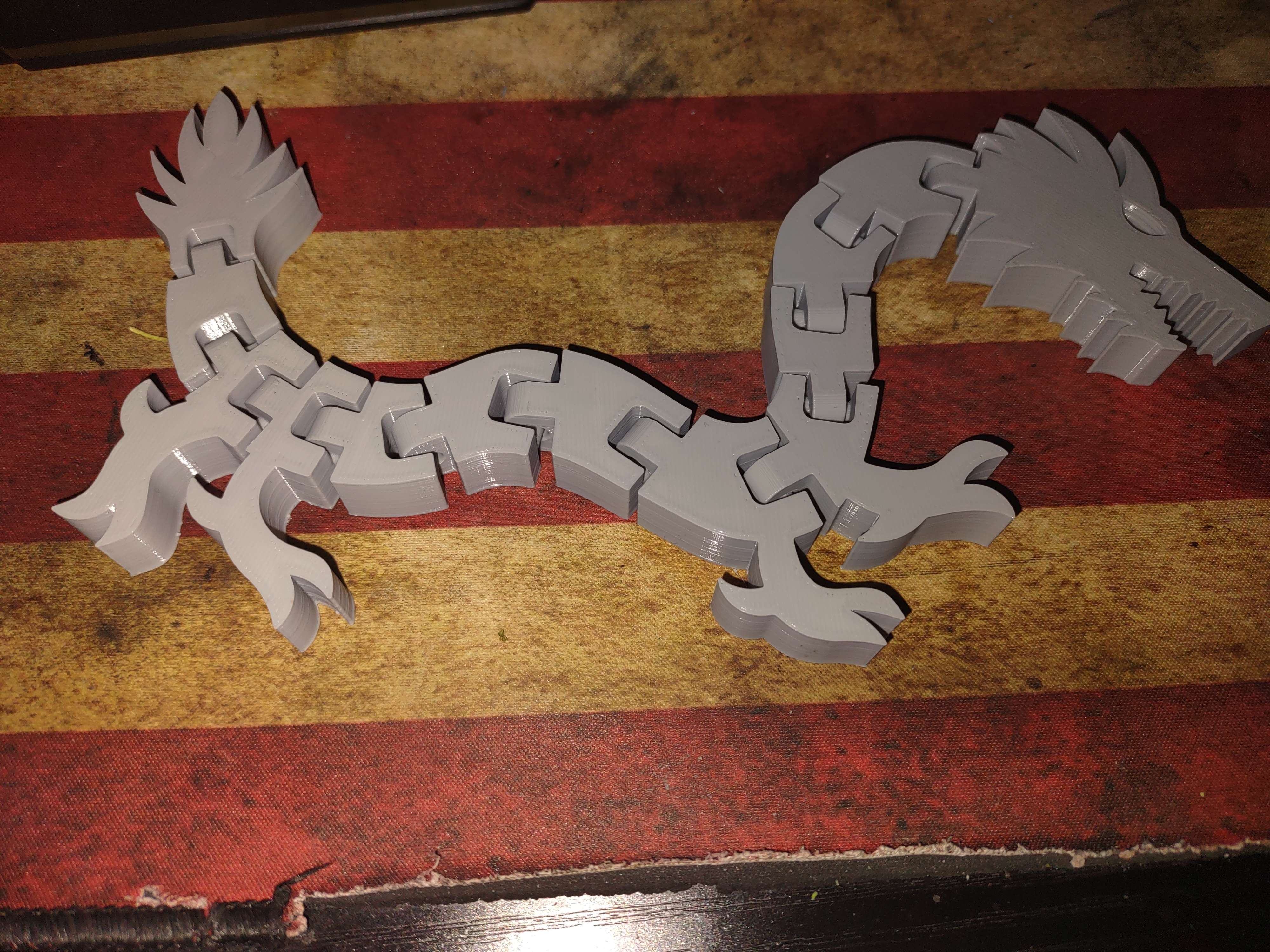 Flexi chinese dragon
