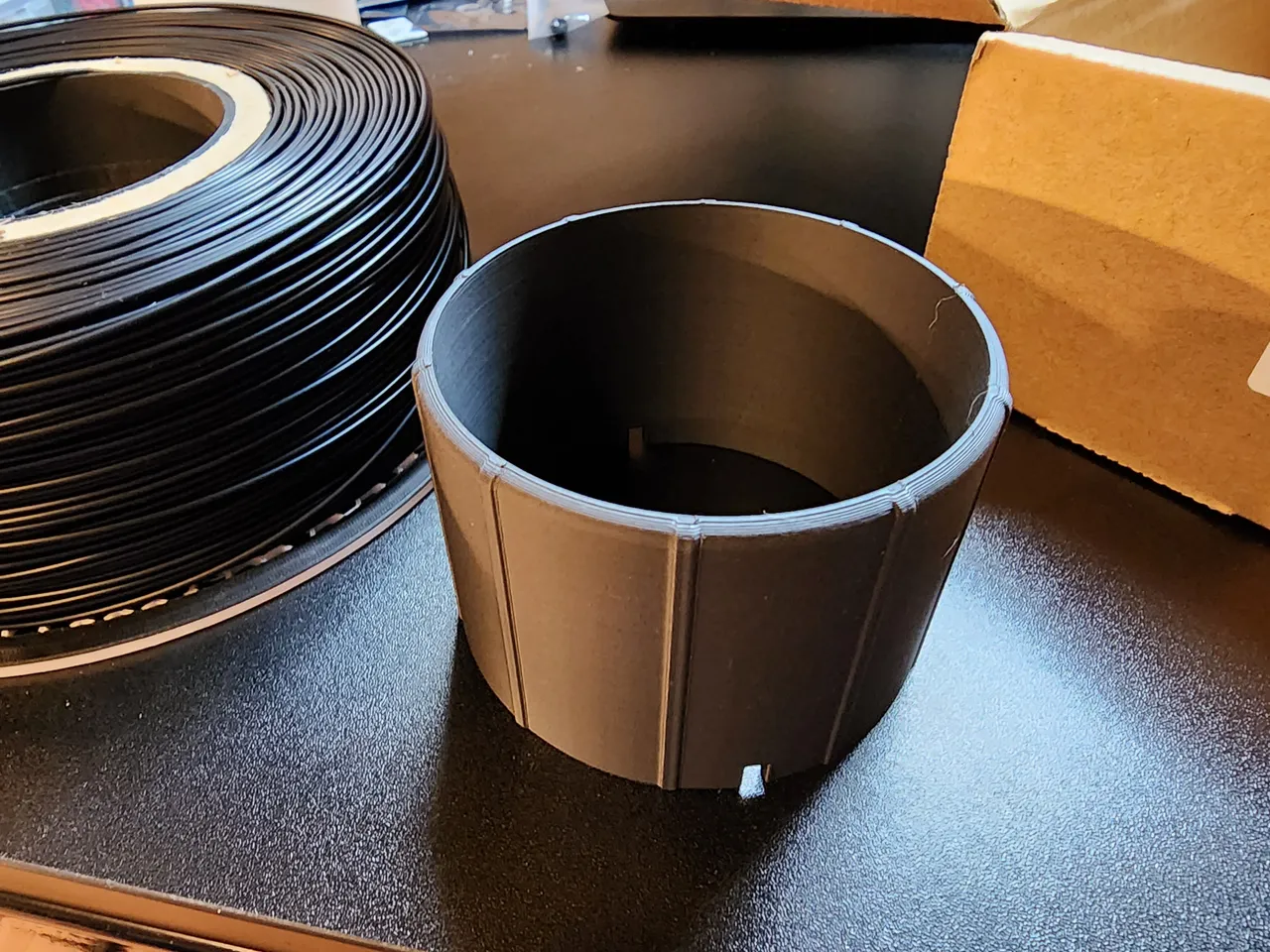 Bambu Lab Spool Adapter for Overture Cardboard Spools by philltran, Download free STL model