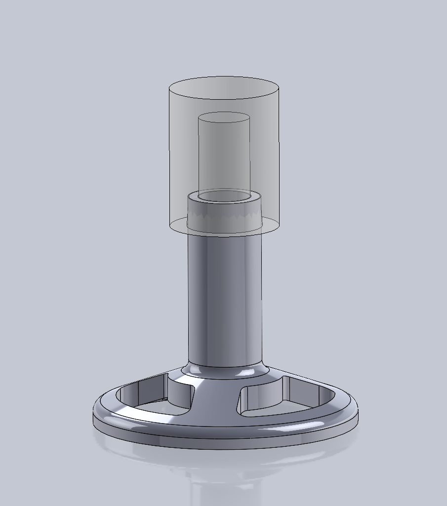 LED Lamp Holder for structure model interiors