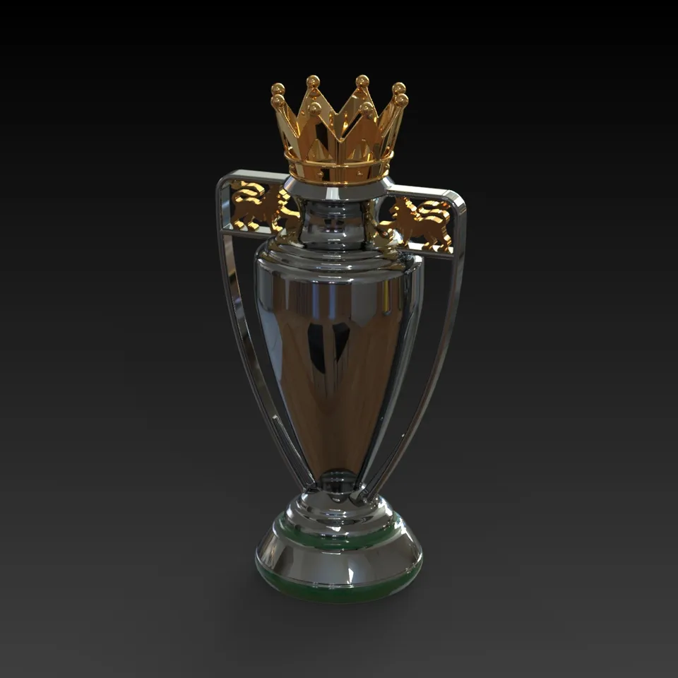 Premier League crown トロフィーLeague - フットサル
