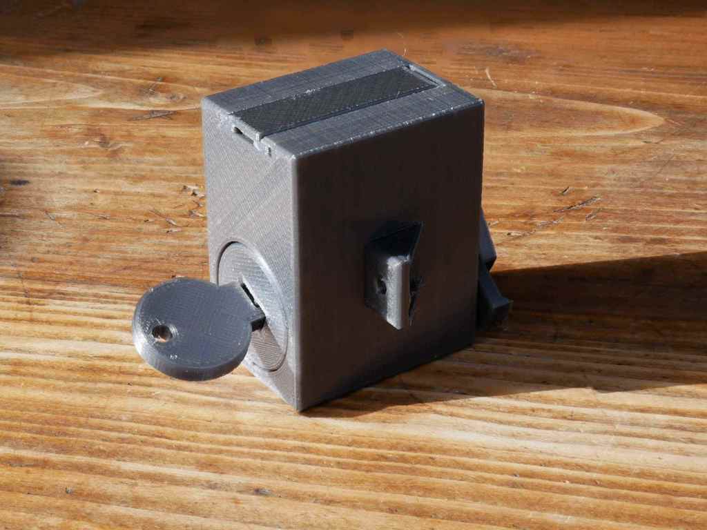 Cylinder Lock (fully functional, parametric)