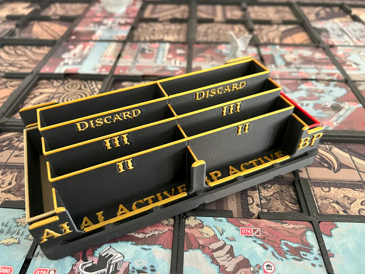Aeon Trespass: Odyssey - Battle Tray for AI/BP Cards by JuanV