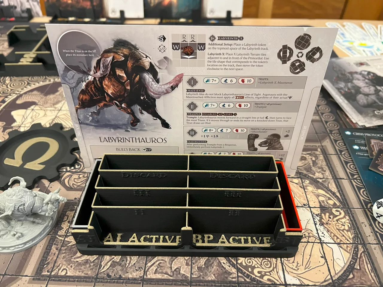 Aeon Trespass: Odyssey - Battle Tray for AI/BP Cards by JuanV