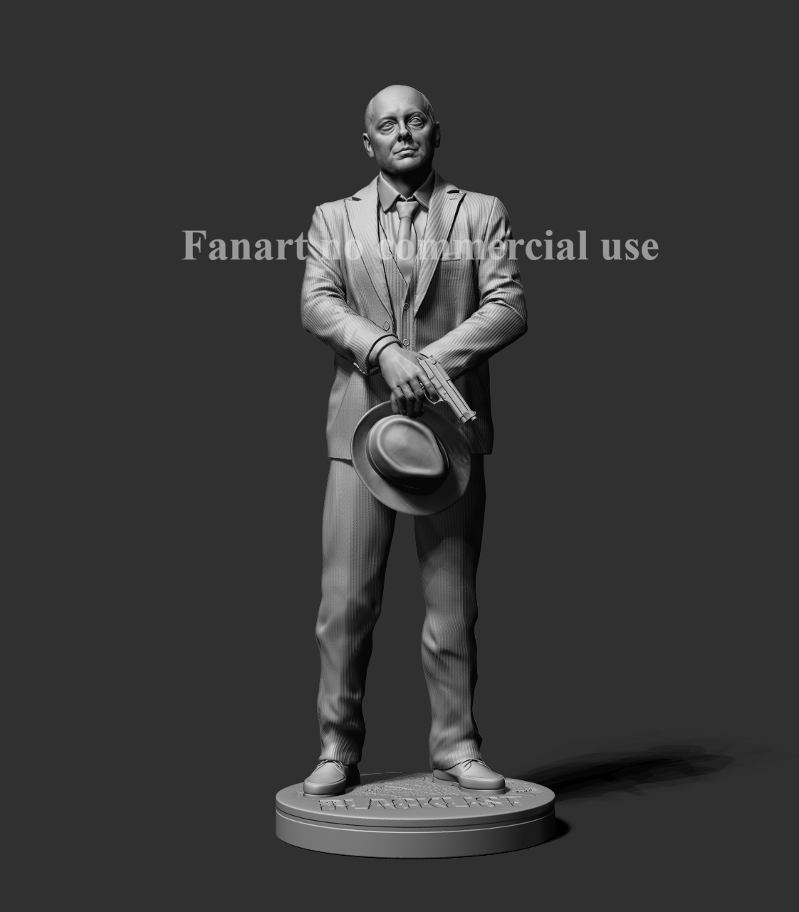 Raymond Reddington Blacklist by ConcreteHead | Download free STL model ...