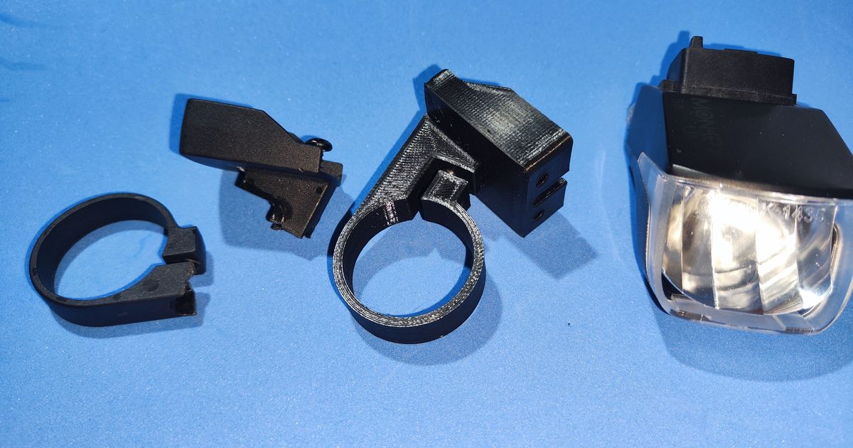 Monkeylink Headlight holder for Bicycle by Sidious 01 Download free STL model