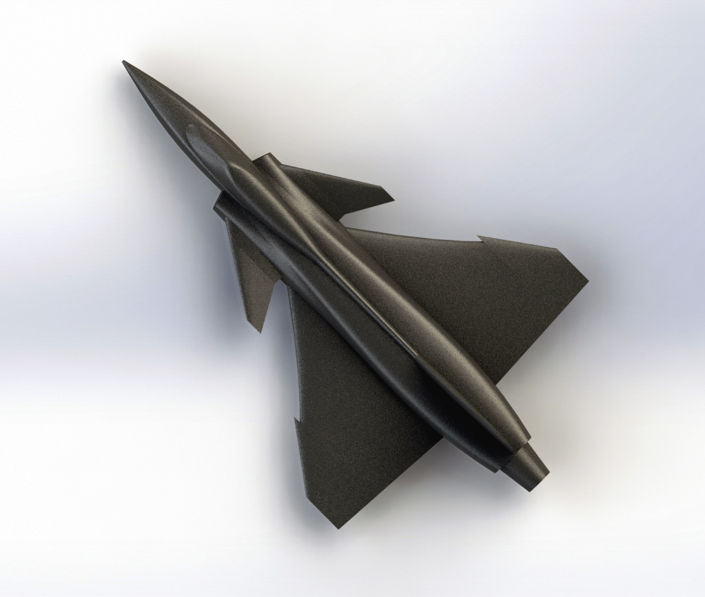 Approximately Gripen model jet fighter