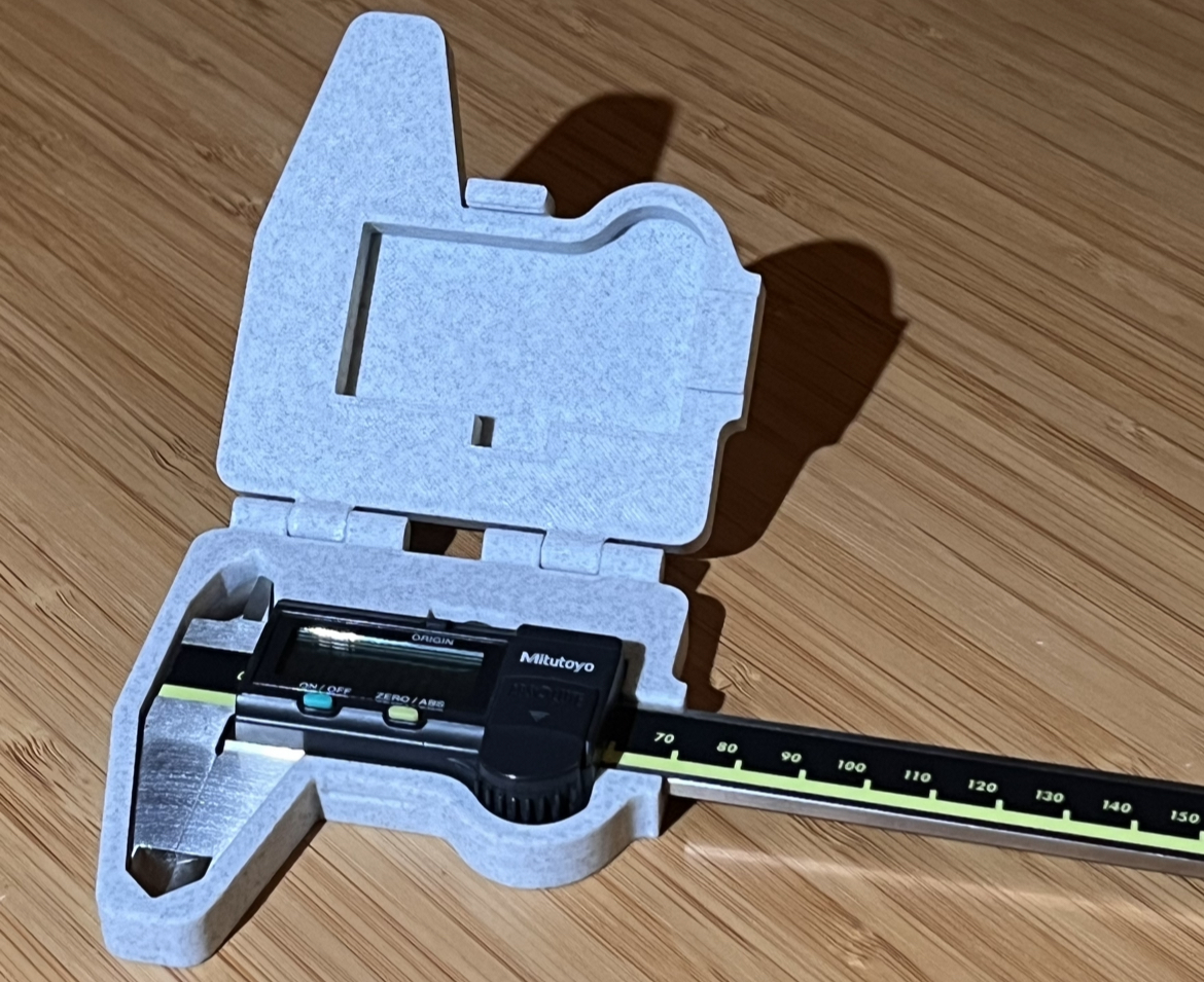 Caliper Case Mitutoyo PrintinPlace by s.e.b. Download free STL