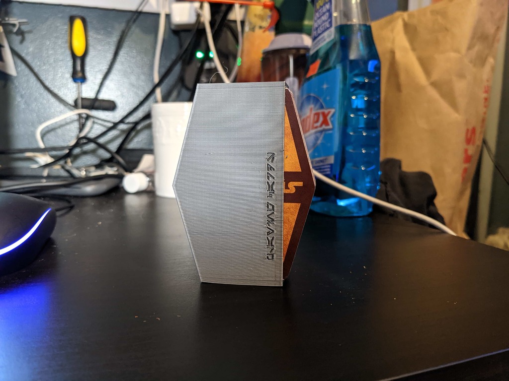 Simple box for Sabacc Shaped Playing Cards from Target
