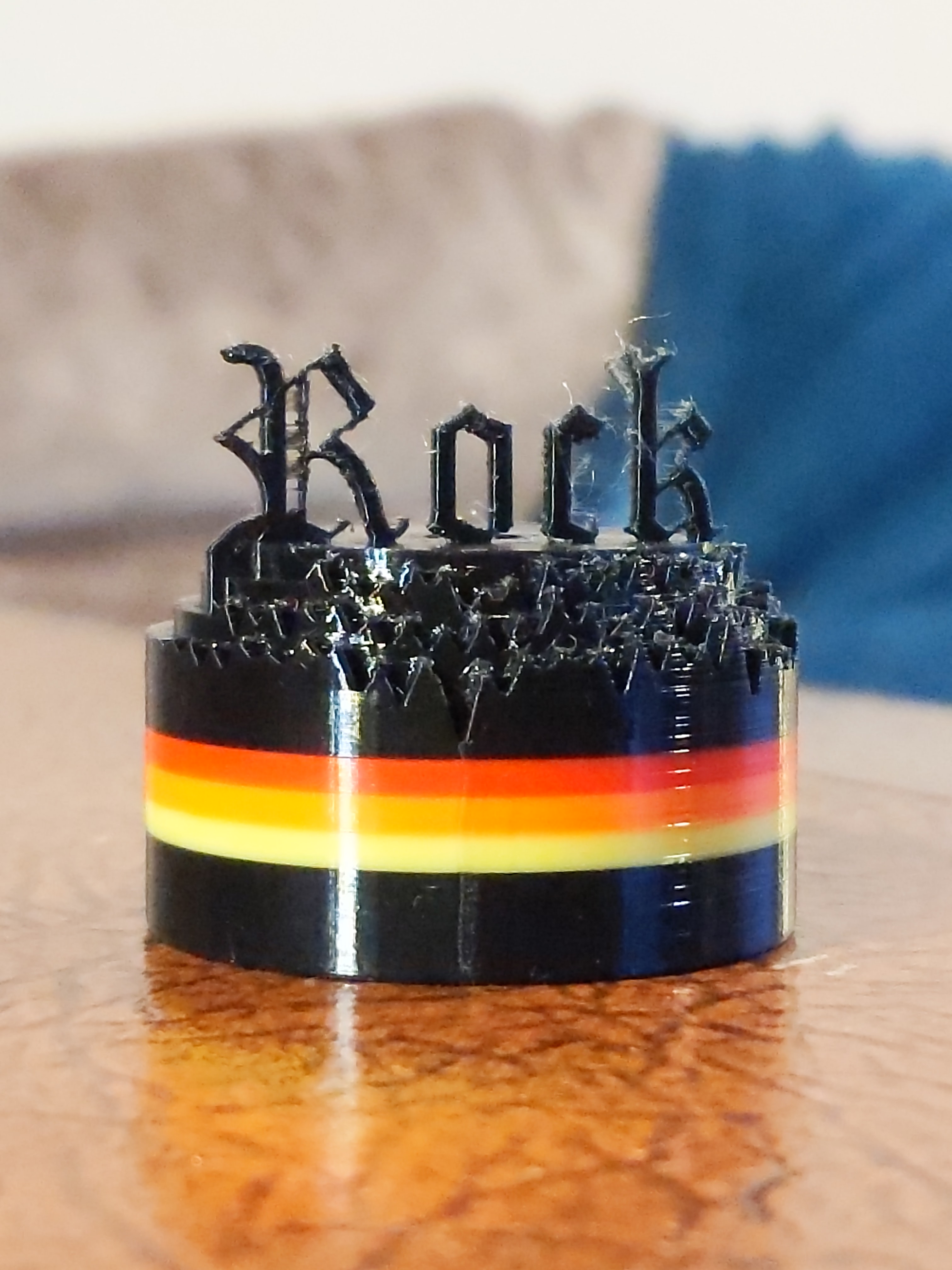 Fluffy Scratchy Rock adapter 45 RPM