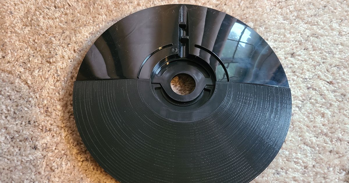 Tower fan base plate by TimATX Download free STL model