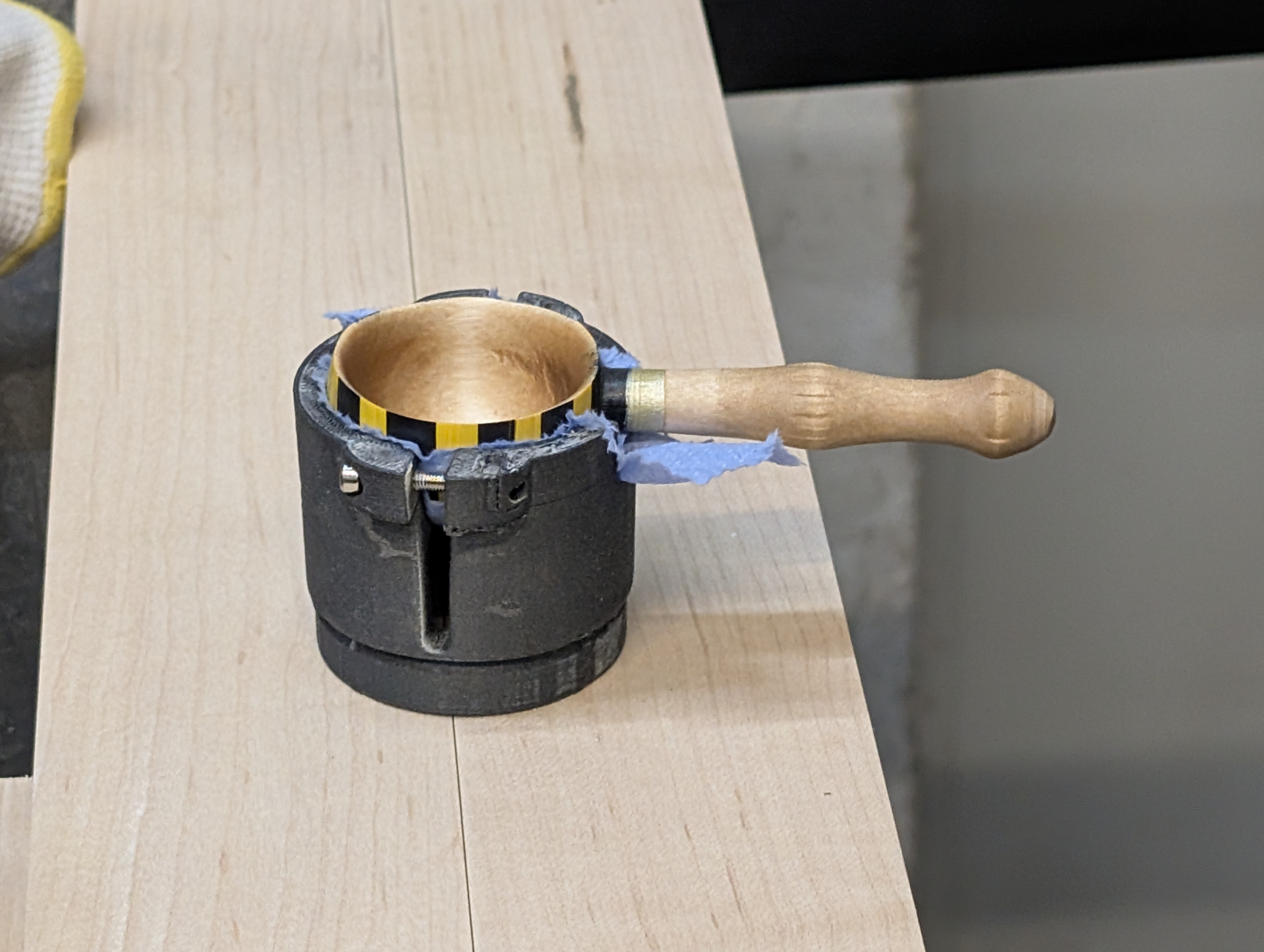 Jaws for 2 axis woodturning (3cm, 4cm and 5cm diameter)