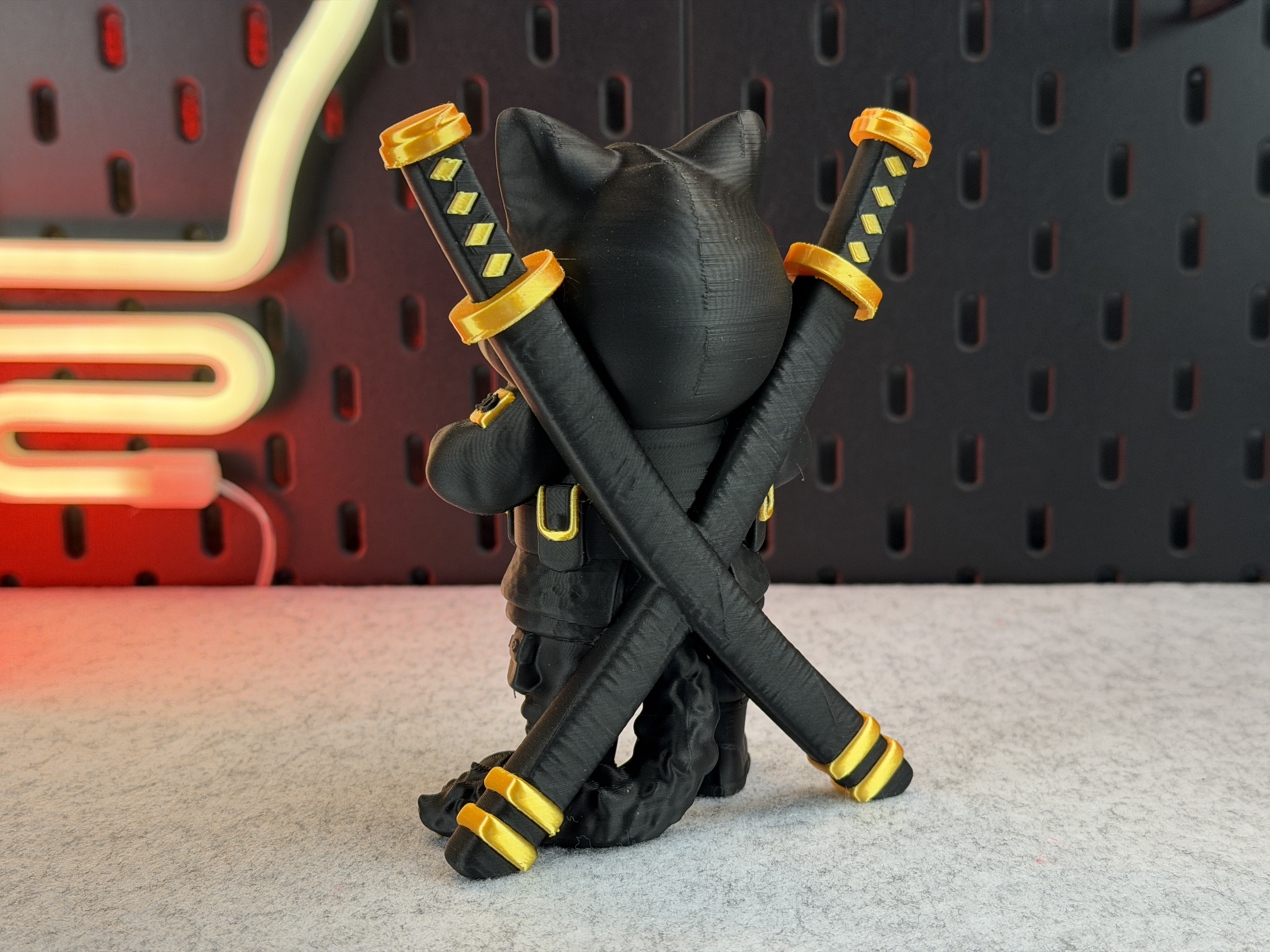 Miniatura 10 do modelo 3D Ninja Cat