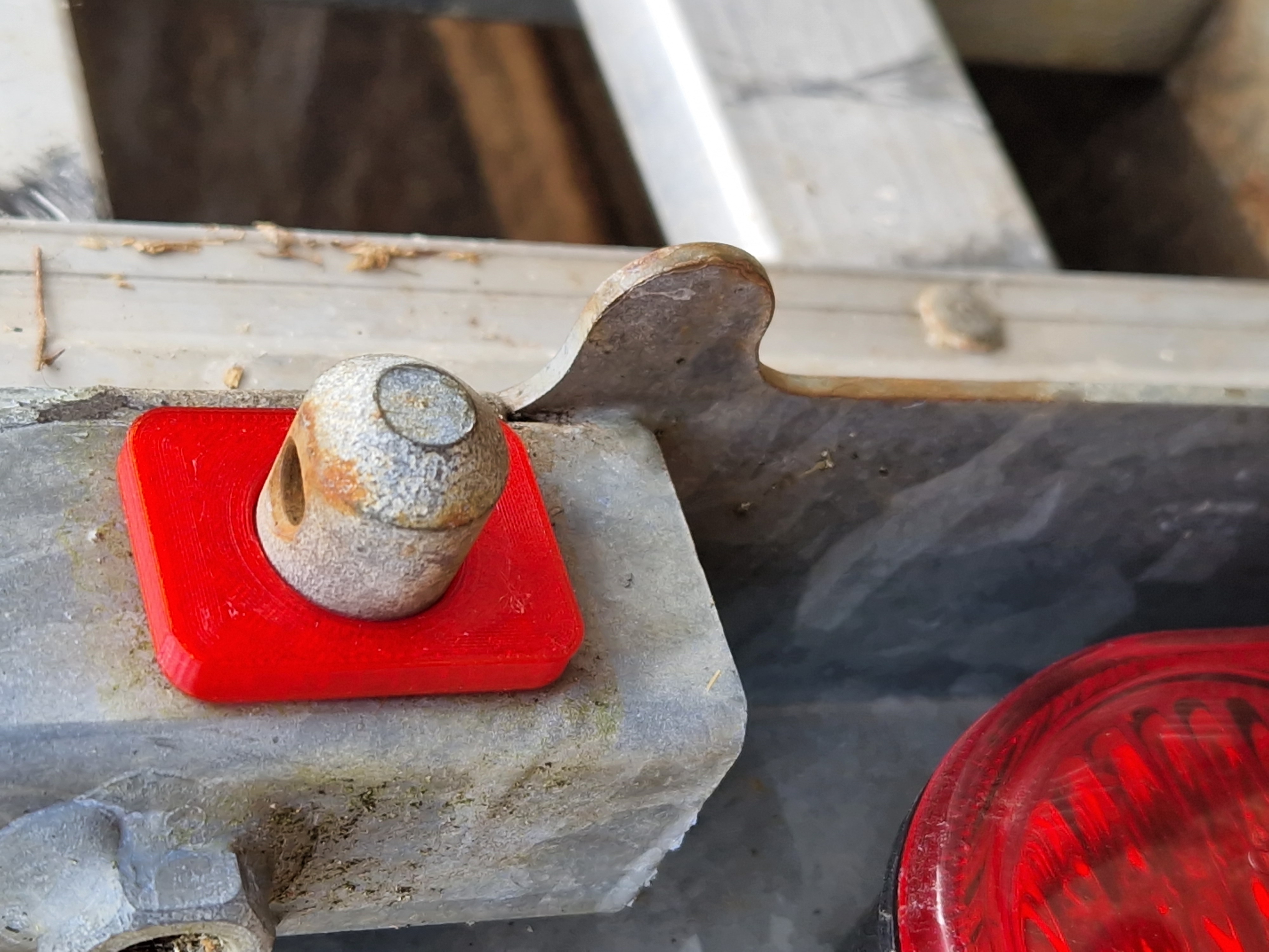 20mm trailer rubber washer (suits Ifor Williams and others)