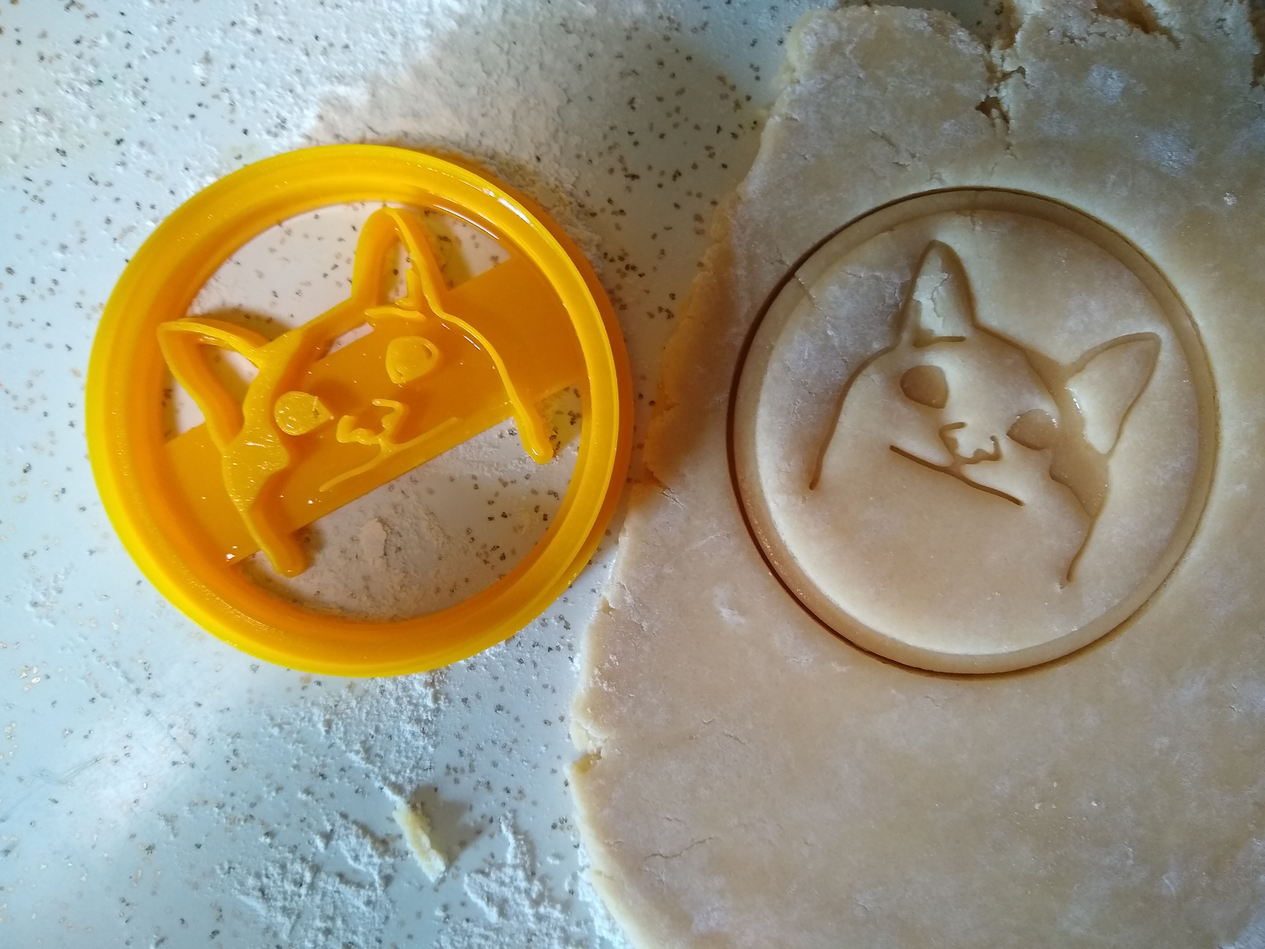 Miniatura 4 do modelo 3D Polite Cat Cookie
