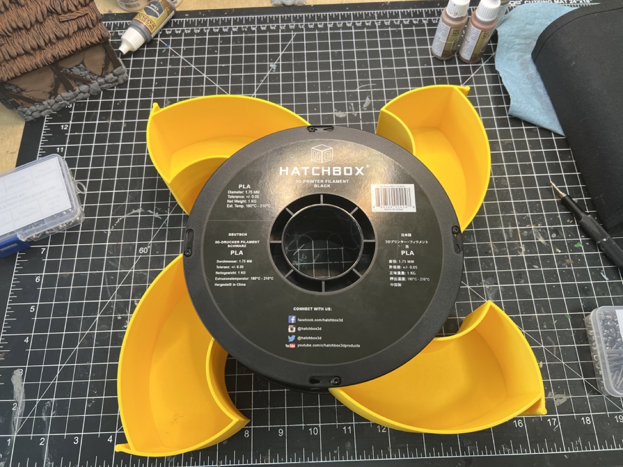 Hatchbox Spool Drawers/Parts Bins