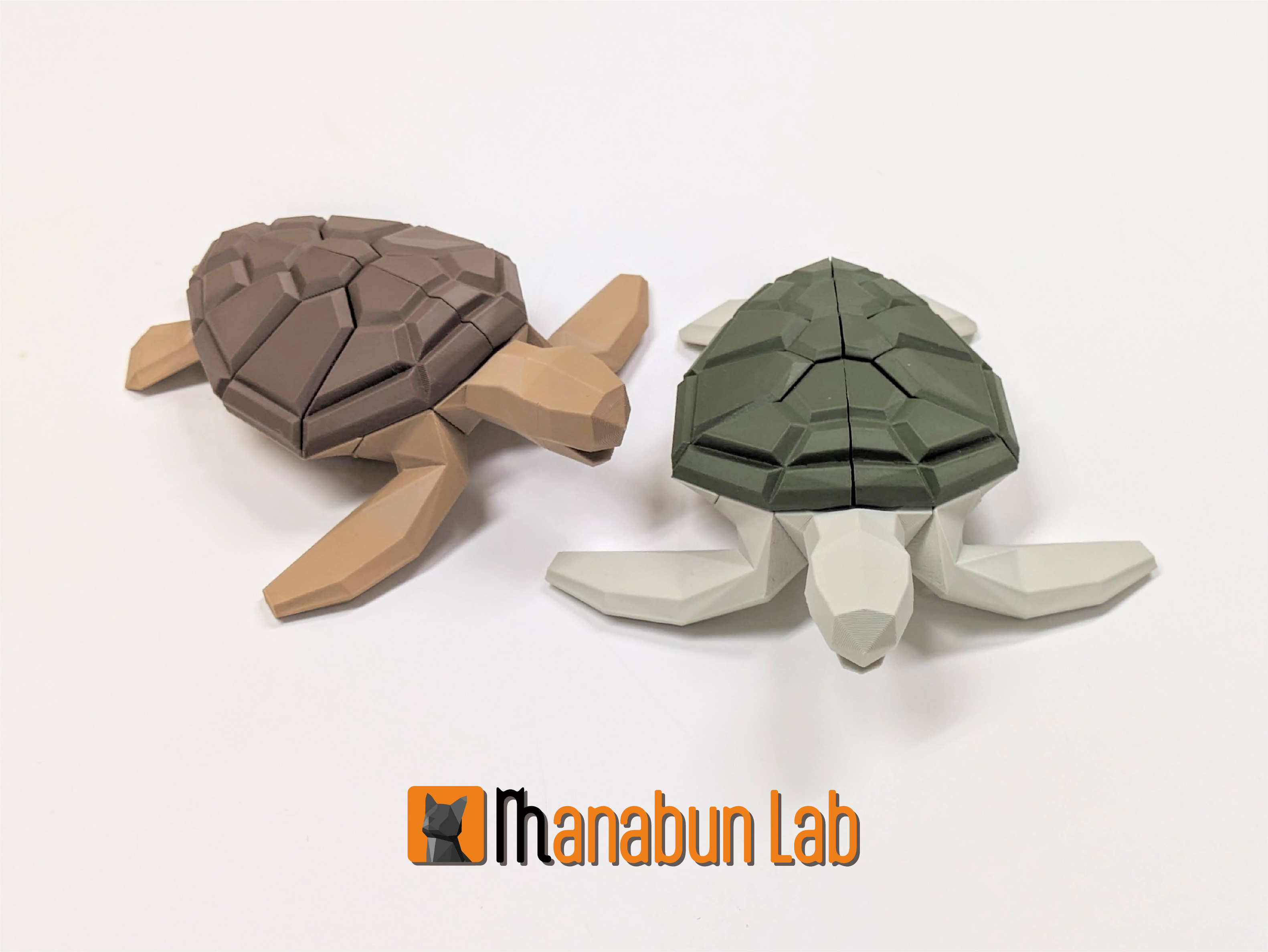 Low Poly Sea Turtle Puzzle — miniatura 3