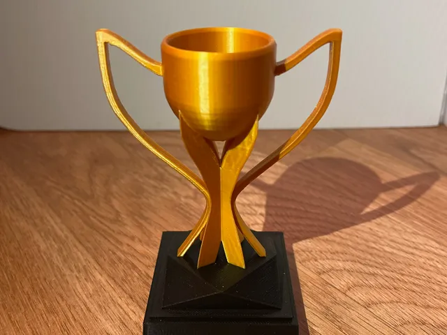 Golden Championship Trophy cup
