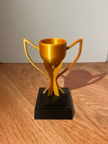 Golden Championship Trophy cup