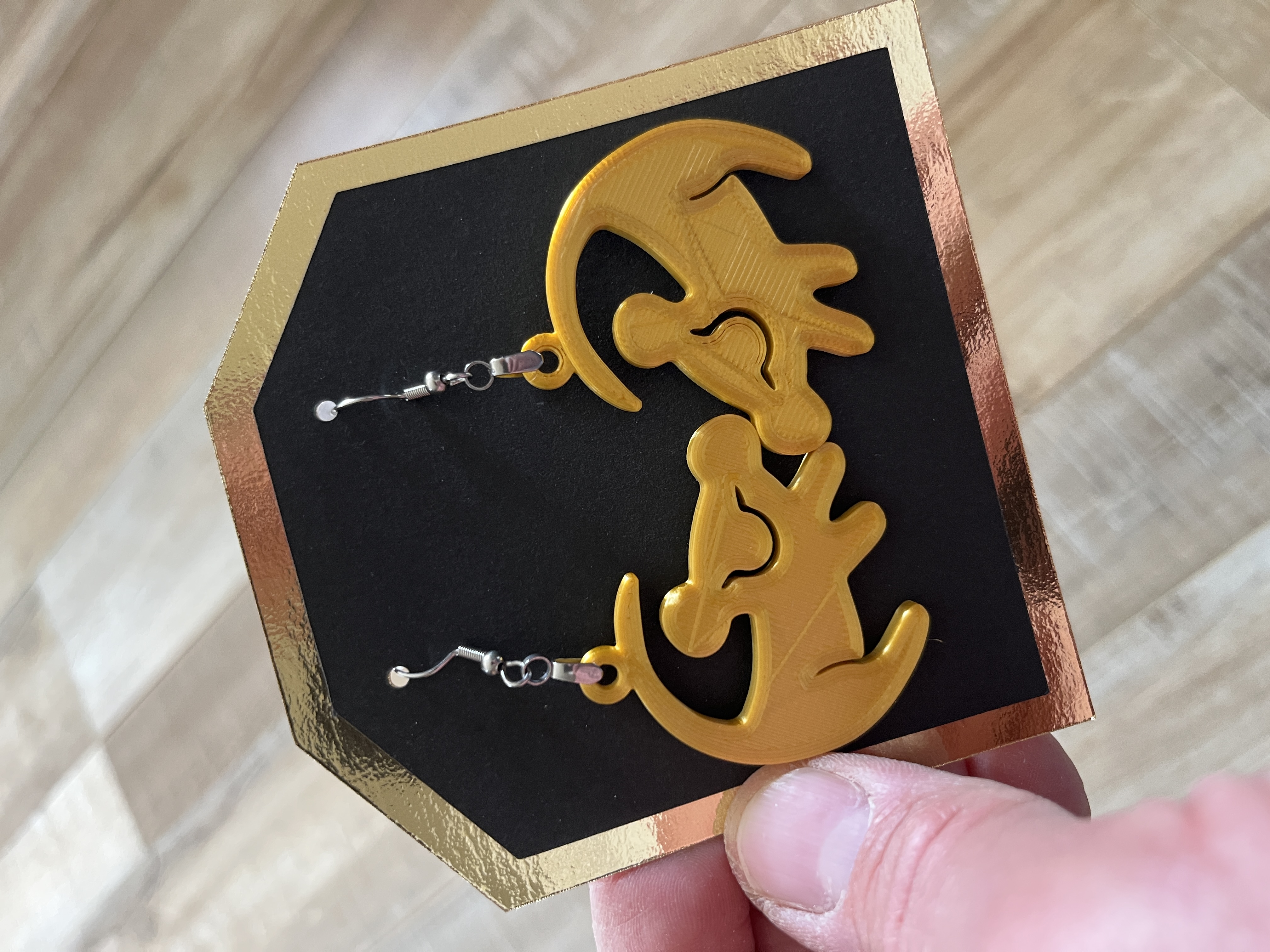 Lion King earrings