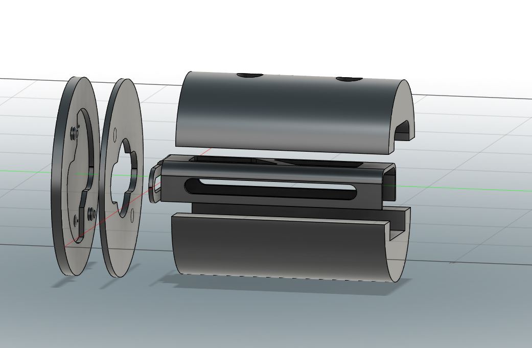 Miniatura 5 do modelo 3D Bambu spool holder