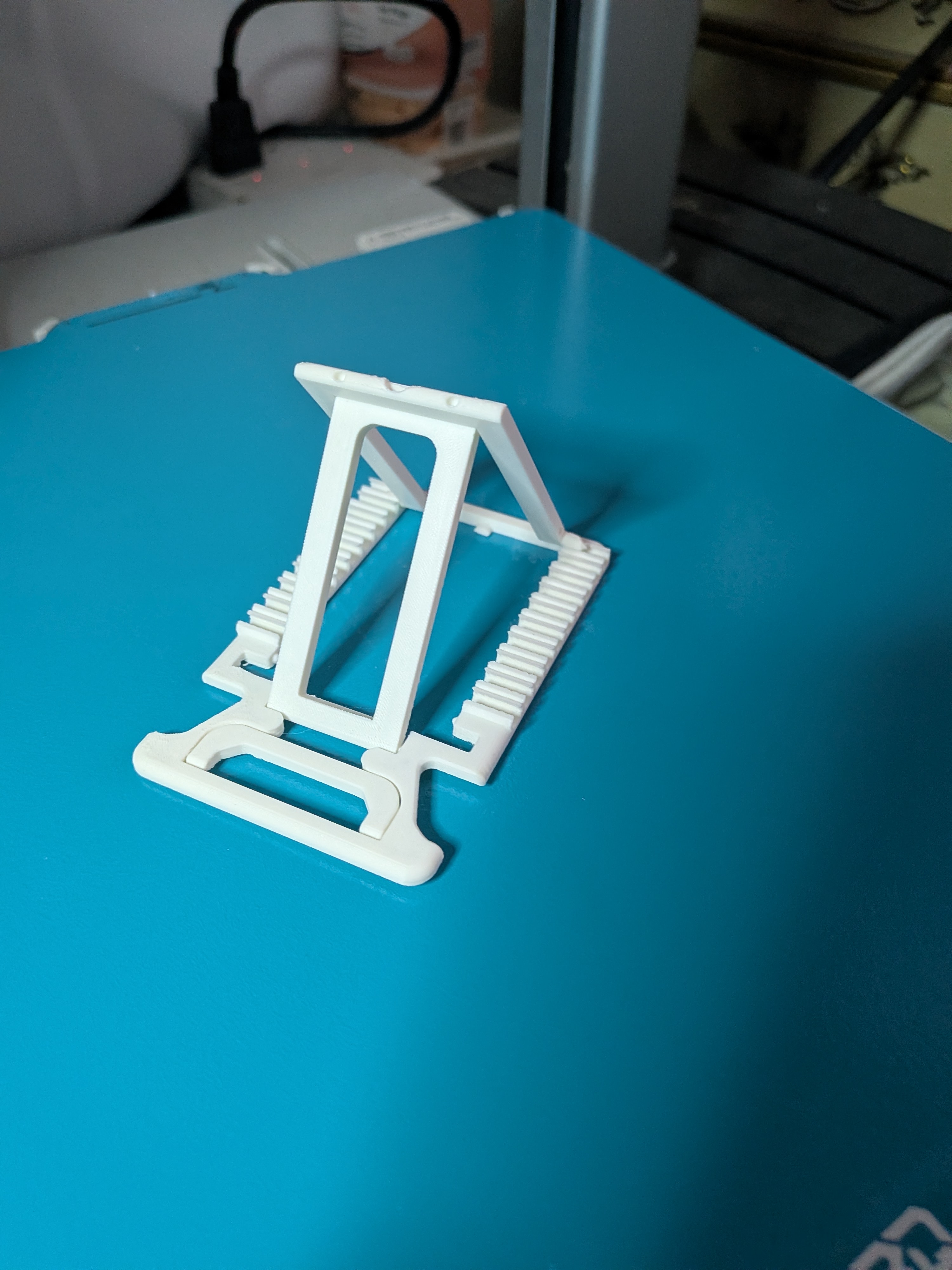 phone stand flat print