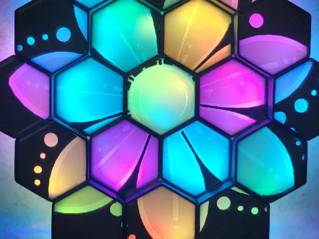 Baby Neopixel Nanoleaf Lenses!!