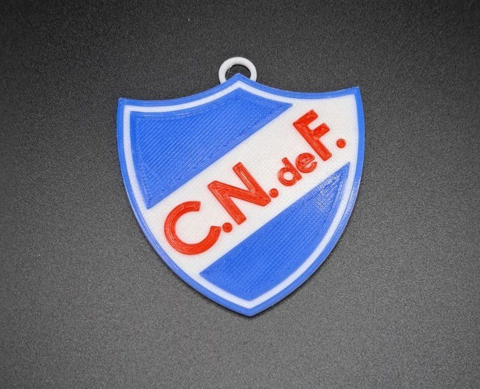 Club Nacional de Football Uruguay keychain