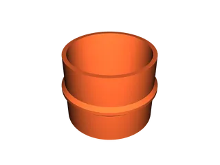 Resin printer fume extraction bolt-through magnetic coupler by Erik van de  Pol, Download free STL model