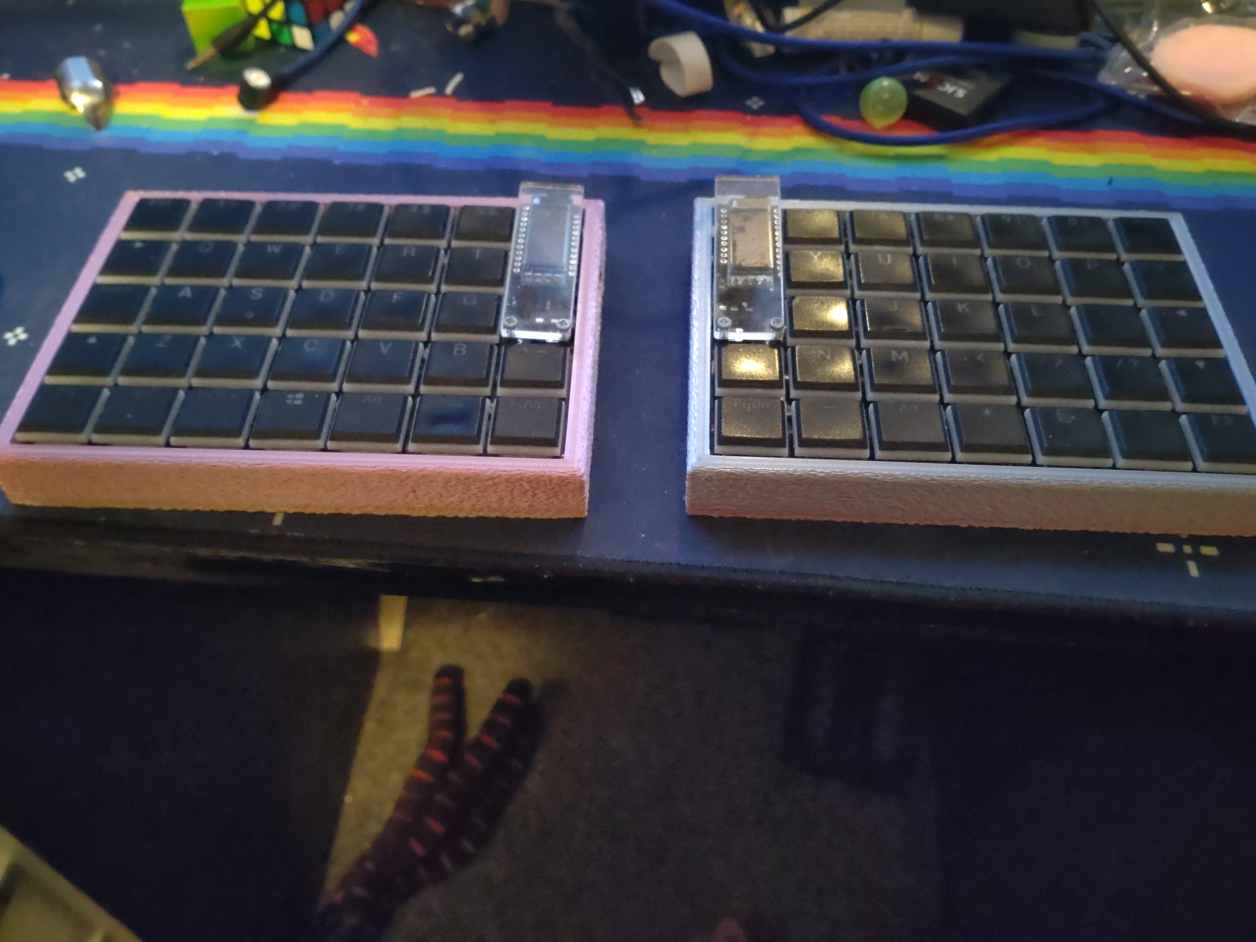 Helix Keyboard lower profile case