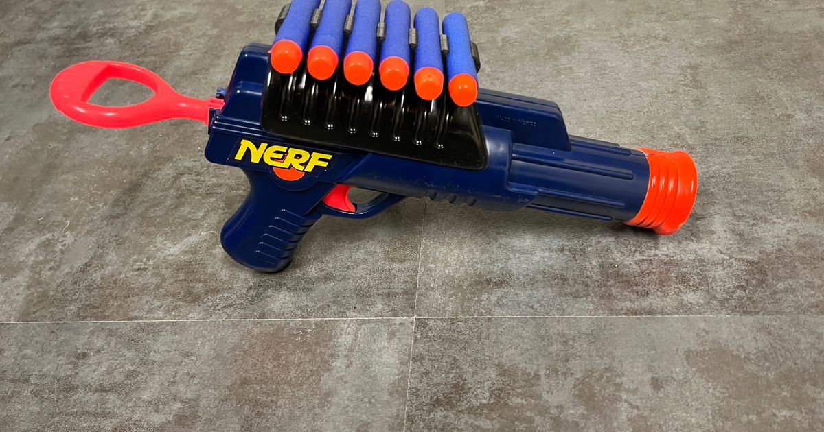 1993 Nerf Sharpshooter Conversion For Elite Darts By Meub | Download ...