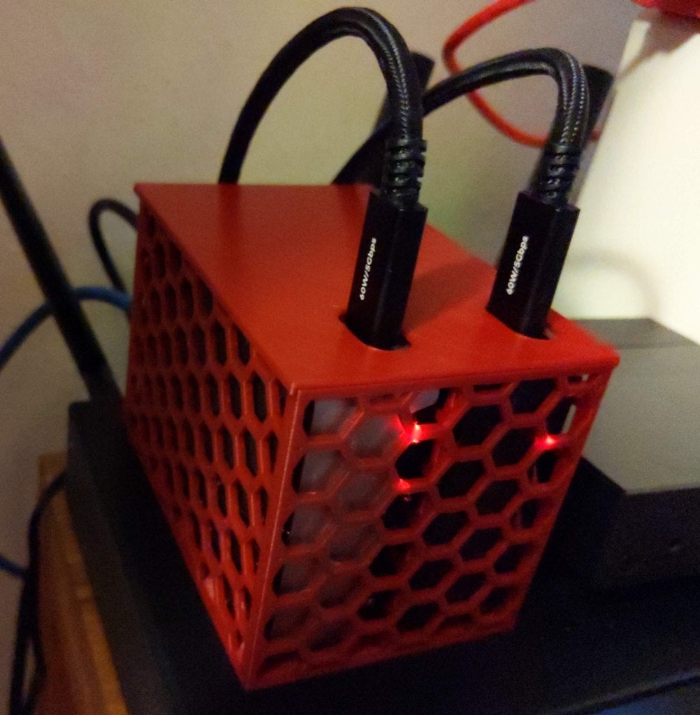 Raspberry PI 4 Double Flirc Case Holder by Vookimedlo Download free