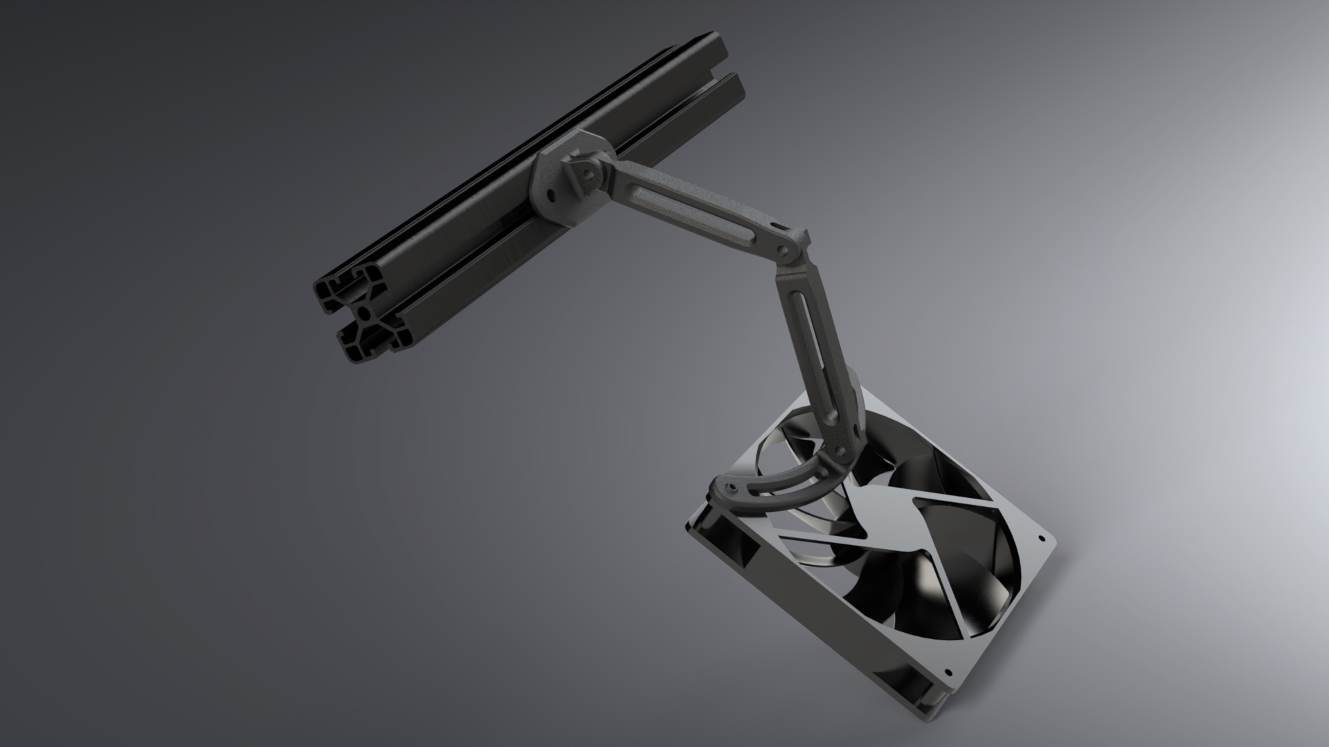 140Fan bracket-simracing by T K | Download free STL model | Printables.com