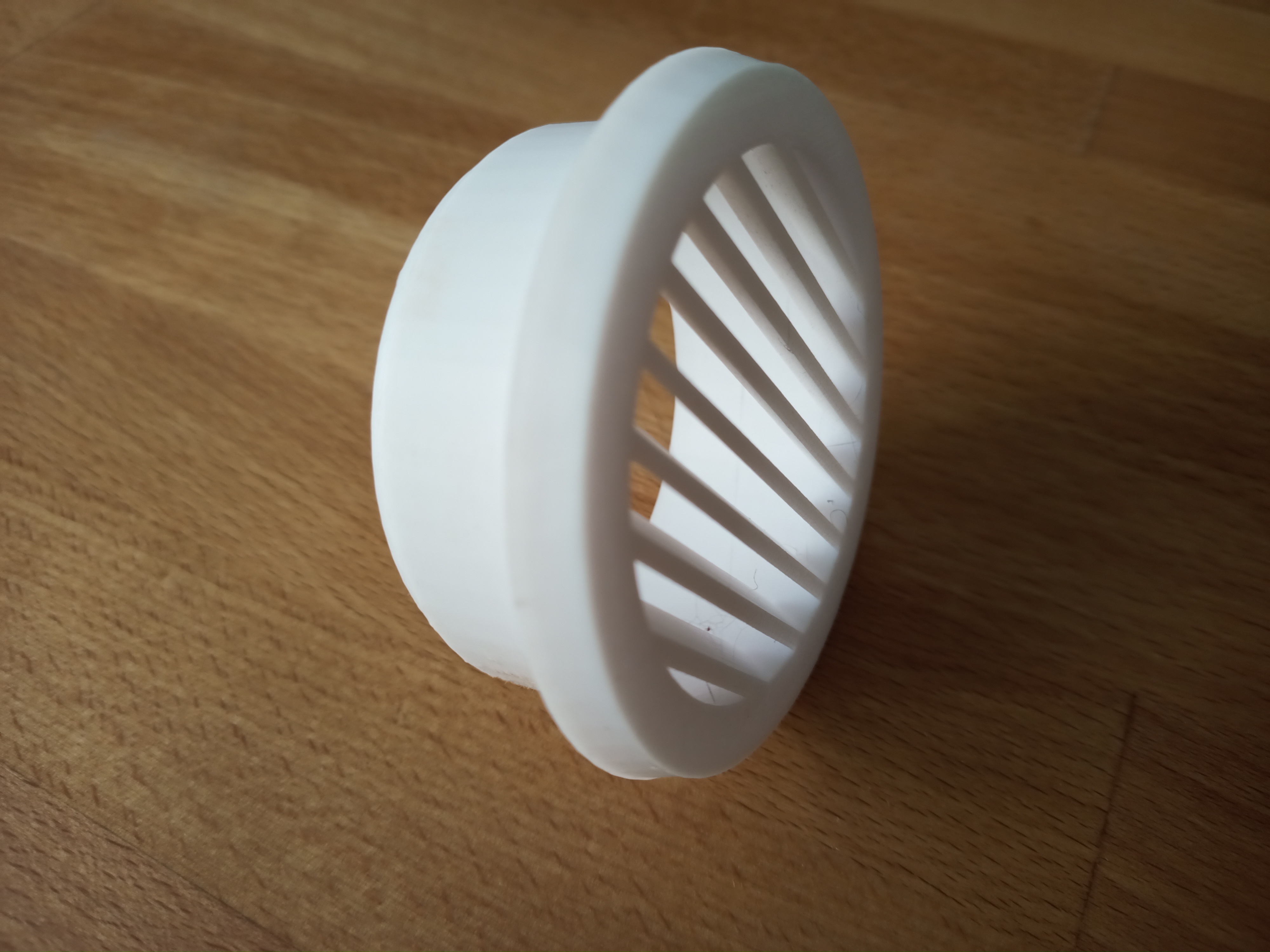 Parametric round plug to ventilation hole