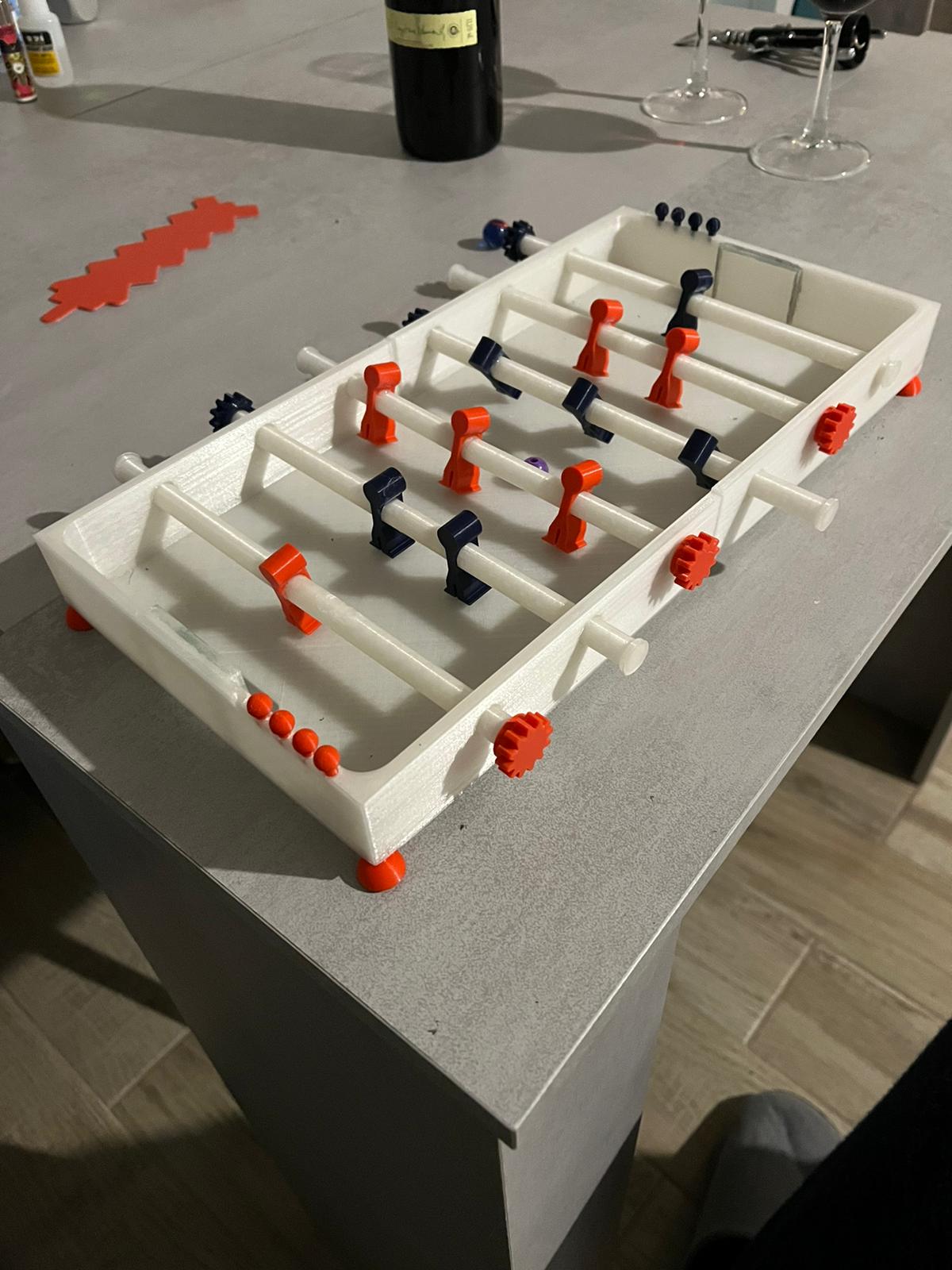 TABLE FOOTBALL GAME By Andy_b | Download Free STL Model | Printables.com