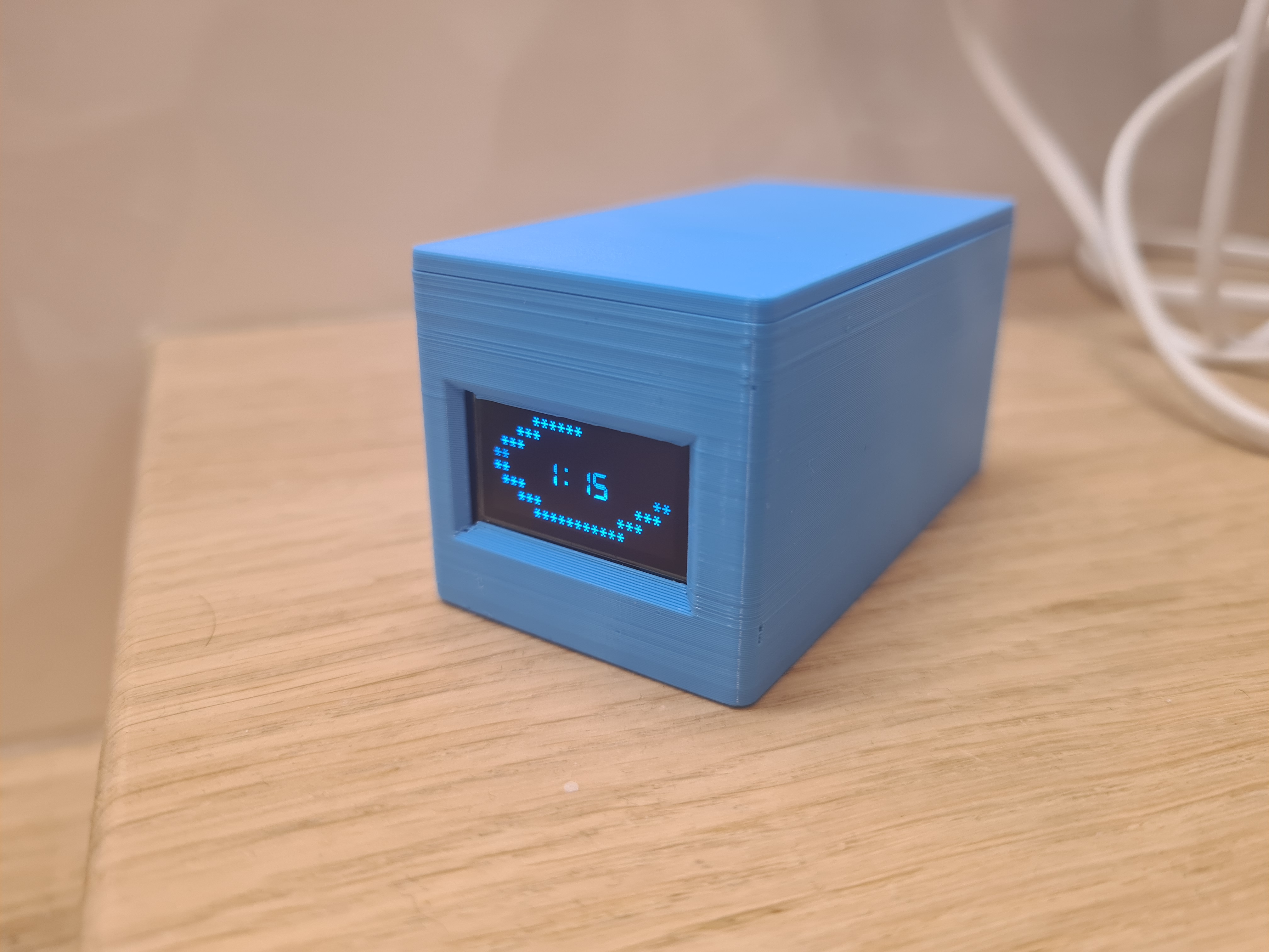 Toothbrush timer arduino nano oled display ssd1306 by mkosiedowski