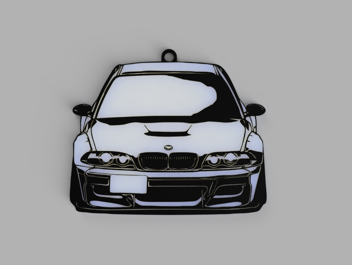 Bmw e46 fashion keychain