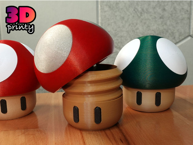 Remix Mario Mushroom Piggy Bank
