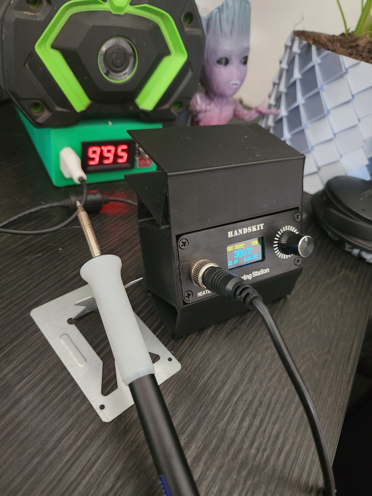 t12 soldering station holder by Troyhowarth Download free STL model