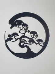 Bonsai Tree Wall Decor
