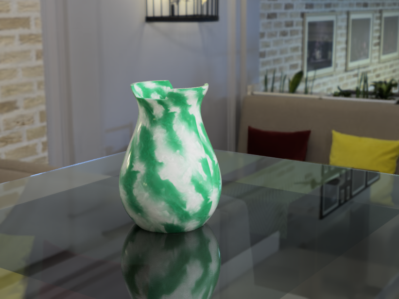 Jade vase